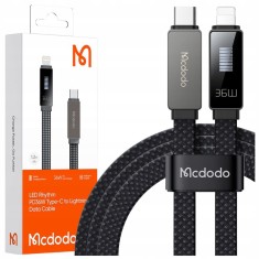 Mcdodo &Icirc;ncărcător Usb-C Fulger Cablu De &Icirc;ncărcare Rapidă Pentru Iphone 1M Led