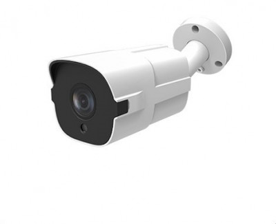 Camera supraveghere video PNI IP818J, POE, bullet 8MP, 2.8mm, pentru exterior, alb foto