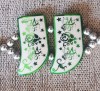 Ornament chinezesc de perete, verde, lungime 30 cm