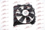 Ventilator radiator Honda Cr-Z 10-, Insight 09-, motor: 1.5, fara pre-rezistor, 300 mm; 2 pini, SRLine