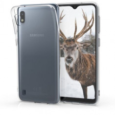 Husa pentru Samsung Galaxy A10, Silicon, Transparent, 49813.03 foto