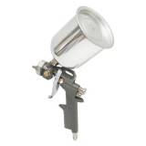 Pistol de vopsit cu aer comprimat, vas superior, inox, 3.5 bar, 600 ml, 1.5 mm, Breckner Germany