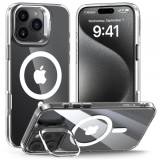 Husa MagSafe pentru Apple iPhone 16 Pro, Tech-Protect, Magstand, Transparenta