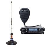 Pachet Statie radio CB PNI Escort HP 6500 PRO, ASQ, VOX, NRC cu antena CB PNI ML70 cu magnet