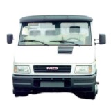 Parasolar Parbriz Iveco Daily 1994-2000, Negru, Plastic ABS, Cadru Metalic, Prinderi Incluse