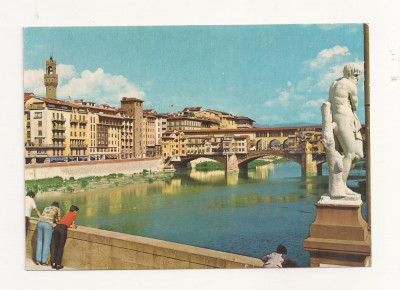 FA39 -Carte Postala- ITALIA - Firenze, Ponte Vecchio, necirculata 1989 foto