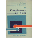 I. Inta, S. Dumitru - Complemente de fizica - 128069