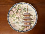 FARFURIE DECORATIVA DIN PORTELAN NORITAKE-AKIO KATO-SEASONS PLATE-PRIMAVARA 21CM