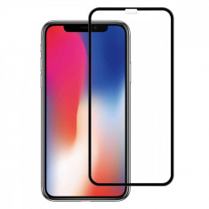 Folie Apple iPhone XS Max Full Glue Neagra foto