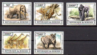 BURUNDI 2013, Fauna, MNH foto