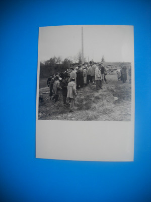 HOPCT 437 T GRUP LA SIMPOZION 1959 -FOTOGRAFIE VECHE TIP CP foto