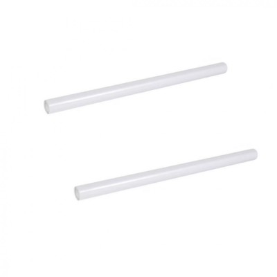 Set 2x Folie mata pentru geam, tip sablare, protectie vizuala si intimitate, 60x300cm, BZRSH foto