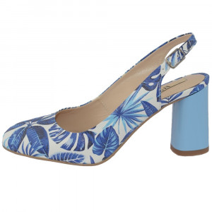 Pantofi dama, din piele naturala, Botta, 1034-19-41-05, blue, 36 - 38 |  Okazii.ro