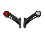 Cumpara ieftin Set Lampi Laterale Gabarit LED - Alb Rosu 180 mm 12V-24V