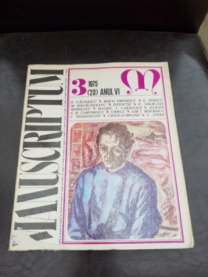 REVISTA MANUSCRIPTUM NR.3/1975 foto