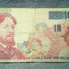 100 Francs Belgia franci ND (1982 - 1994) / Franci / Frank