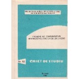 Probleme ale comparabilitatii internationale a indicatorilor sintetici, Nr. 113 Caiet de studiu
