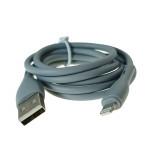 Cumpara ieftin Cablu USB cu conector compatibil tip lightning, Jellico A14, 3.1A, lungime 100 cm, in blister, gri