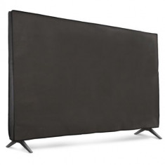 Husa de praf pentru televizor 40 inch, Kwmobile, Gri, Textil, 51700.19 foto