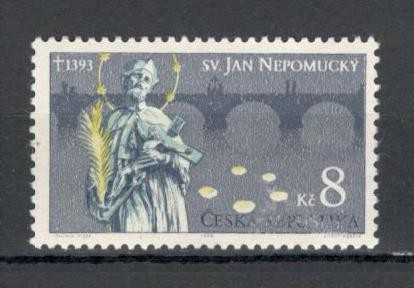Cehia.1993 600 ani moarte J.von Nepomuh-cleric XC.1