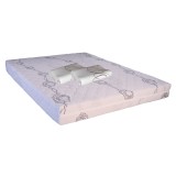 Set Saltea ortopedica, Saturn Memory Plus Comfort 180x200x20cm, cu spuma poliuretanica HR, memory foam 4 cm, husa detasabila tricot, hipoalergenica, f