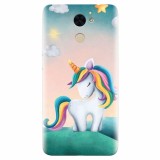 Husa silicon pentru Huawei Enjoy 7 Plus, Magic Unicorn