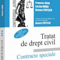 Tratat de drept civil. Contracte speciale Vol.3: Depozitul - Francisc Deak, Lucian Mihai, Romeo Popescu