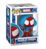 Figurina Funko Scarlet Spider cu hanorac albastru