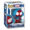 Figurina Funko Scarlet Spider cu hanorac albastru
