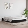 VidaXL Cadru de pat fără saltea, negru, 140x200 cm, textil 346722