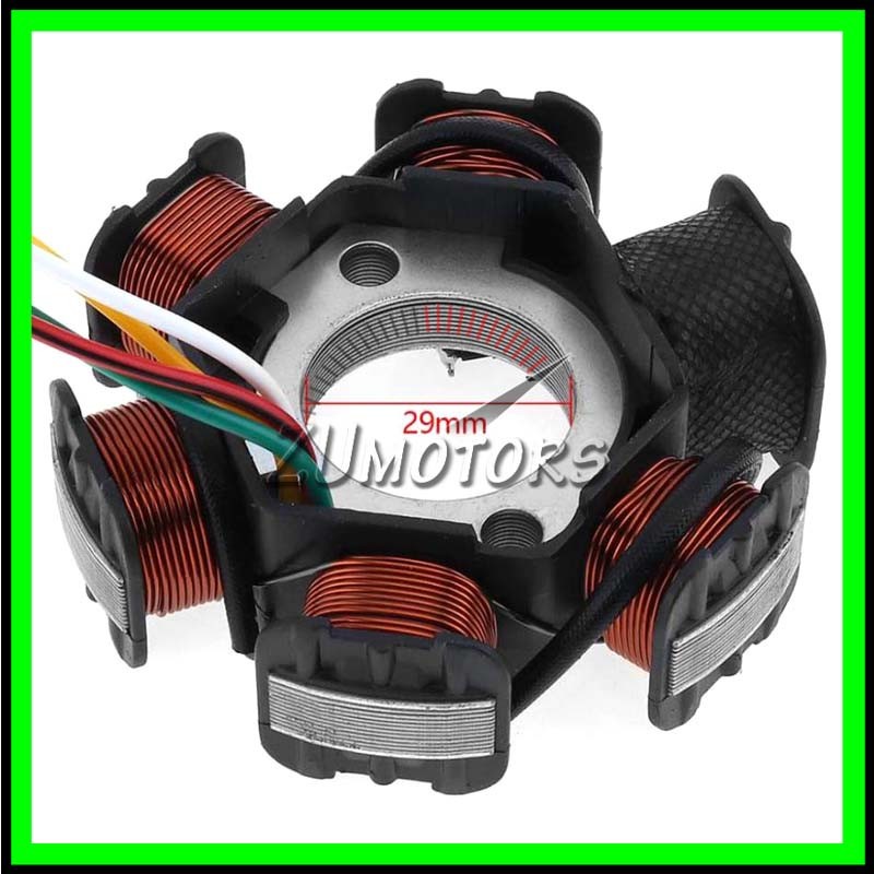ユーリカ Stator Aprindere Scuter 4T, 6 Bobine, GY6 125/150cc, Compatibil