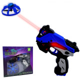 Pistol cu raza laser si drona zburatoare
