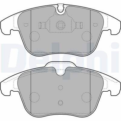 DELPHI LP2165 set placute frana,frana disc foto