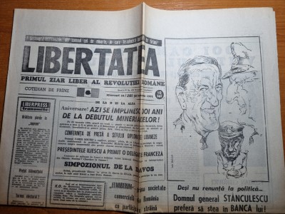 libertatea 29-30 ianuarie 1992 foto