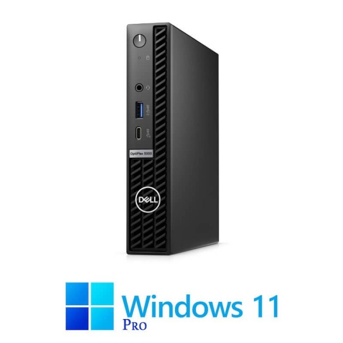 Mini PC Dell OptiPlex 5000, Intel i7-12700T, 16GB DDR4, 512GB SSD, Win 11 Pro