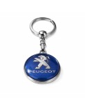 Breloc cheie premium dedicat Peugeot