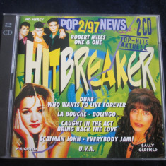 various - Hitbreaker Pop-News 2/97 _ dublu cd_ SR International(1997,Germania)