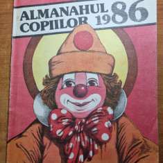 almanahul copiilor - din anul 1986