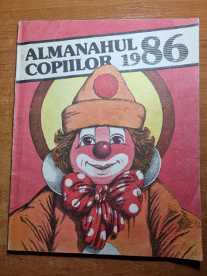 almanahul copiilor - din anul 1986 foto