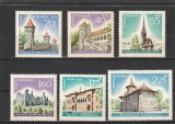 ROMANIA 1967 LP 650 MONUMENTE ISTORICE SERIE MNH