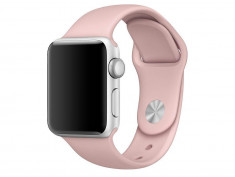 Curea silicon Tech-Protect Smoothband Apple Watch 1/2/3/4/5/6/SE (38/40mm) Pink Sand foto