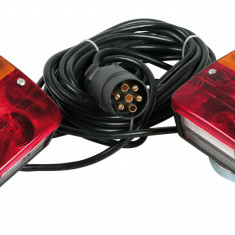 Set lampi stop cu magnet si cablu 75ml 12V Lampa Garage AutoRide
