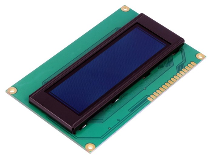 Afișaj OLED alfanumeric 20x4 alb