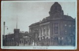 Carte postala, Timisoara, hotel Coroana de Otel, perioada interbelica