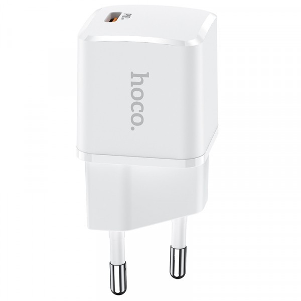 Incarcator Retea HOCO N10, 20W, 3A, 1 x USB-C, Alb