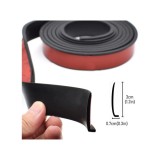 Set 4 ornamente protectie aripa din cauciuc 1,6mx3cm culoare Neagra Cod: FS-7012 Automotive TrustedCars