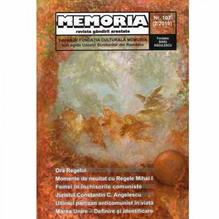 - Memoria - revista gandirii arestate - nr.107 (2/2019) - 133120