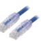 Patch Cord TX6A 10Gig U/UTP PVC Albastru 1m