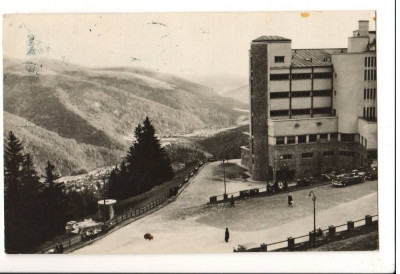 CPI B 10815 CARTE POSTALA - SINAIA. VALEA PRAHOVEI VAZUTA DE LA COTA 1400 foto