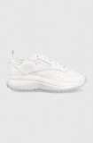 Cumpara ieftin Reebok Classic sandale de piele Leather SP Extra culoarea alb HQ7196-WH/OGR/LIL